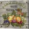 Farm to Table - Fresh Vegetables & Fruit by Jean Plout 14" x 14" Canvas Wall Art (Set of 2)